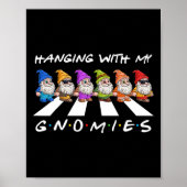 Crosswalk Spaß Weihnachten mit meinen Gnomen für Poster (Vorne)