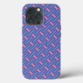 "Crossweave" Muster iPhone Case (Rückseite)