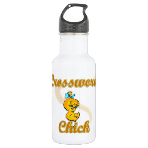 Crossword Chick Trinkflasche