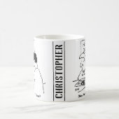 Crossword-Enthusiast frage an einem Helpdesk Kaffeetasse (Mittel)
