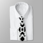 Crossword Puzzle Design Necktie Krawatte (Gebunden)