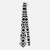 Crossword Puzzle Design Necktie Krawatte (Vorderseite)