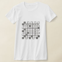 Crossword Puzzle Lover T - Shirt