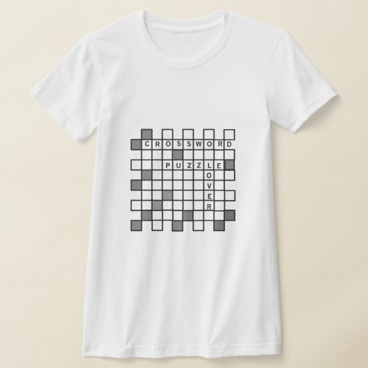 Crossword Puzzle Lover T - Shirt (Ablage )