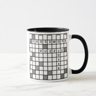 Crossword Puzzle Lover Tasse