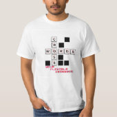 Crossword Puzzles T-Shirt (Vorderseite)