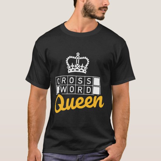 Crossword Queen T-Shirt (Vorderseite)