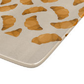 Crostom name brown Pattern Schneidebrett (Ecke)