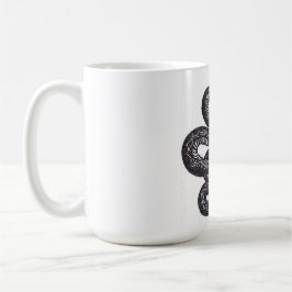 Crotalus Cascavella Schlange (Giftige Grubenotter) Kaffeetasse
