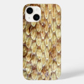 CROTALUS, DRUCKER RATTLESNAKE HAUTcreme Brown Case-Mate iPhone Hülle (Rückseite)