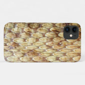 CROTALUS, DRUCKER RATTLESNAKE HAUTcreme Brown Case-Mate iPhone Hülle (Rückseite (Horizontal))