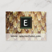 CROTALUS MONOGRAM VISITENKARTE (Rückseite)