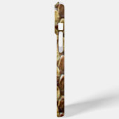 CROTALUS PINK FUCHSIA GEM MONOGRAM Case-Mate iPhone HÜLLE (Rückseite / Links)