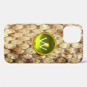 CROTALUS YELLOW GEM MONOGRAM Case-Mate iPhone HÜLLE (Rückseite (Horizontal))
