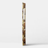 CROTALUS YELLOW GEM MONOGRAM Case-Mate iPhone HÜLLE (Rückseite / Links)