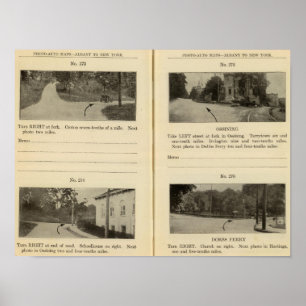 Croton Ossining Dobbs Fähre Poster