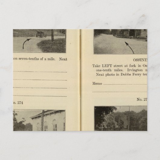 Croton Ossining Dobbs Ferry Postkarte (Vorderseite)