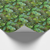 Croton Pflanze Geschenkpapier (Ecke)