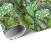 Croton Pflanze Geschenkpapier (Rolleneckpunkt)