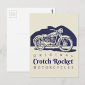 Crotrocket Motorräder und Postcard - 6 Stile Postkarte (Vorne/Hinten)