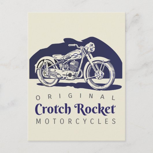 Crotrocket Motorräder und Postcard - 6 Stile Postkarte (Vorderseite)
