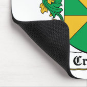 Crotty Familienwappen Mousepad (Ecke)