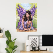 Crouching Fairy Poster (Heimbüro)
