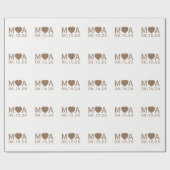 Croupier Geschenkpapier (Flach)