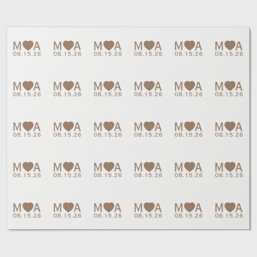 Croupier Geschenkpapier (Flach)