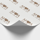 Croupier Geschenkpapier (Ecke)
