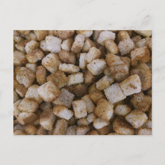 Croutons Postkarte (Vorderseite)