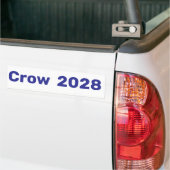 Crow 2028 Jason Crow für Präsident Autoaufkleber (Auf Lkw)
