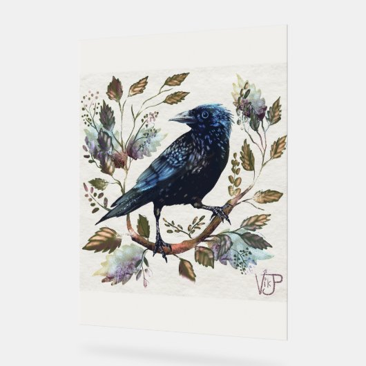 Crow Acrylschild (Winkel)