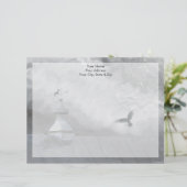 Crow and Weather Vane Briefkopf (Stehend Vorderseite)