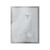 Crow and Weather Vane Notizblock (Rotiert)