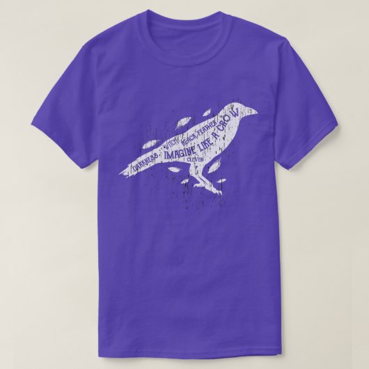 Crow Animal Bird T-Shirt (Design vorne)