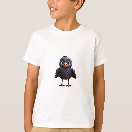 Crow Art T-Shirt (Vorderseite)