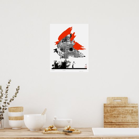 Crow Artifact Poster (Küche)