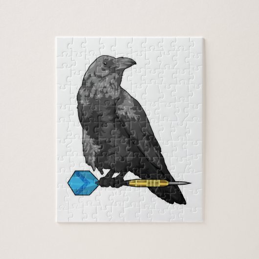 Crow at Darts with Dart Puzzle (Vertikal)