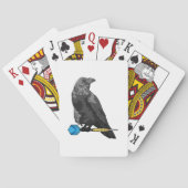 Crow at Darts with Dart Spielkarten (Rückseite)