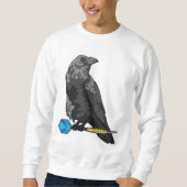 Crow at Darts with Dart Sweatshirt (Vorderseite)
