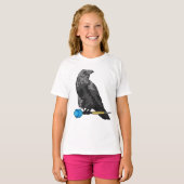 Crow at Darts with Dart T-Shirt (Vorne ganz)