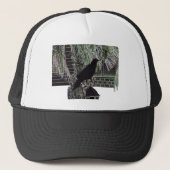 Crow auf Lantern Truckerkappe (Vorderseite)