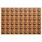 Crow bei Sunset v1 Stoff (Fat Quarter (45,7 x 55,9 cm))