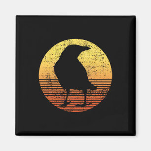 Crow Bird Lover Raven Vintag Magnet