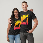 Crow Bird Retro-Kostüm T-Shirt (Unisex)