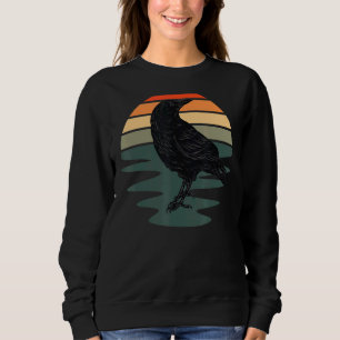 Crow Bird Silhouette Bird Sweatshirt