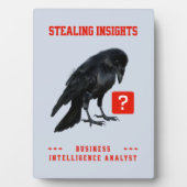 Crow Business Intelligence-Analyst Fotoplatte (Vorderseite)