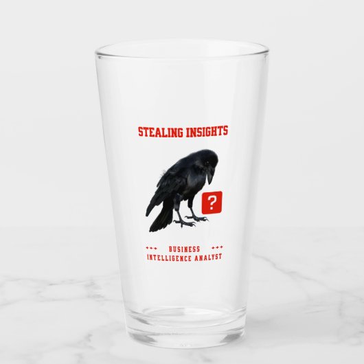 Crow Business Intelligence-Analyst Glas (Vorderseite)