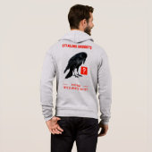 Crow Business Intelligence-Analyst Hoodie (Schwarz voll)